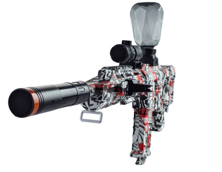 Karabin elektryczny na żelowe kulki AR15 - czarny