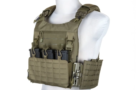 Kamizelka Taktyczna typu Plate Carrier Specna Arms Tactical QR Oliwkowy
