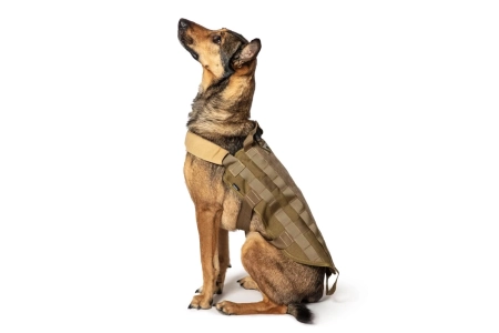 Taktyczna kamizelka dla psa - tan