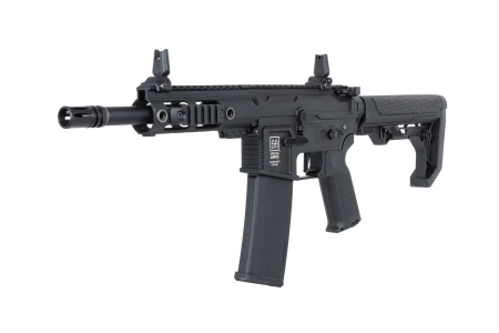 Karabinek ASG Specna Arms SA-F04-RL FLEX™ Light Ops Stock/ New Receiver HAL ETU™ Gen. 2 Czarny