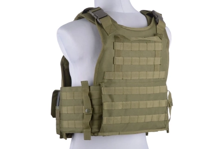 Kamizelka taktyczna typu Plate Carrier - oliwkowa