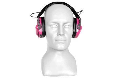Aktywne ochronniki słuchu M31 - różowe
