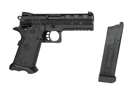 Replika pistoletu TARTARUS MK I 4.3" Green Gas - Czarny