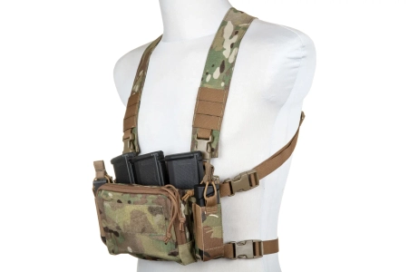Kamizelka typu Chest Rig Pew Tactical CR03 MC
