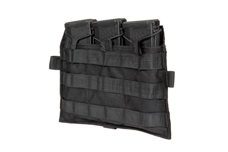 Potrójna ładownica shingle do kamizelki Rush 2.0 - czarna