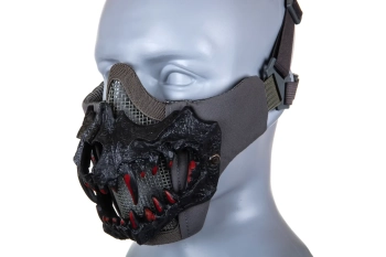 Maska Stalker EVO Fangs Upgrade Szary