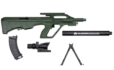 Replika sprężynowa karabinu AUG - zielony