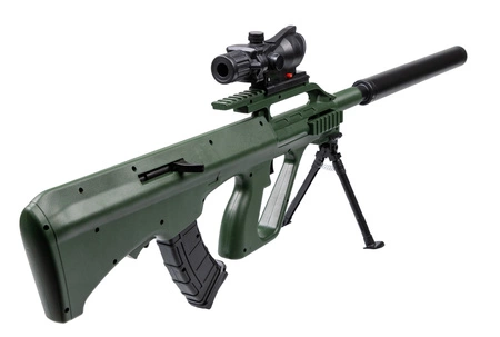Replika sprężynowa karabinu AUG - zielony