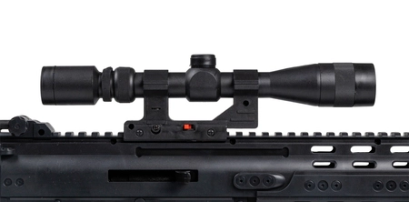 Replika sprężynowa karabinu SCAR-L - czarny