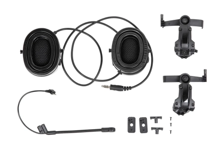 Aktywne ochronniki słuchu Wosport C5 HD-24 Czarne