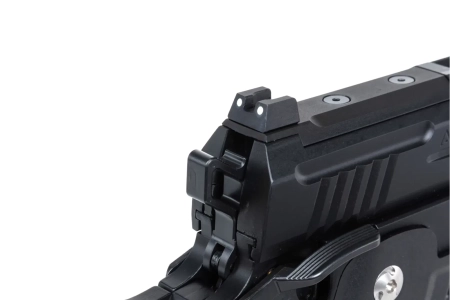 Pistolet ASG Arcturus Vanguard 4.3" Hi-Capa GBB Optics Ready z kompensatorem Czarny