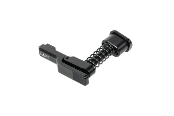 Aluminiowy zwalniacz magazynka Maxx Model Advanced typu C do replik MTW M4 Czarny