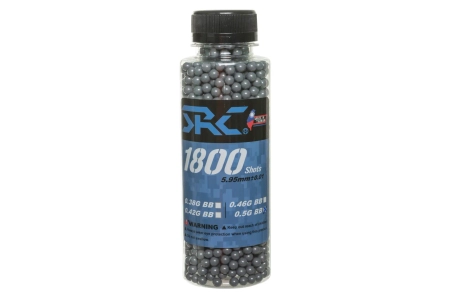 Kulki SRC 0.5g butelka 1800 sztuk Szare