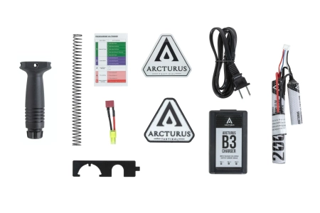 Karabinek ASG Arcturus LWT MK-II CQB 10" AEG SPORT SE™ Starter Pack Czarny