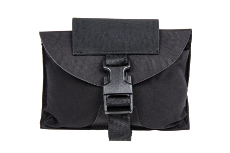 Apteczka z rękawem na opaskę uciskową Wosport Czarna