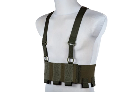 Kamizelka Low-Vis typu Chest Rig - Oliwkowy