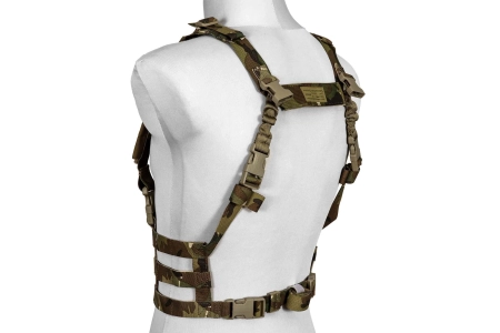 Kamizelka taktyczna Chest Rig typu Low Profile - Multicam