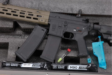 Karabinek ASG Specna Arms SA-PH24 PRIME™ Aster II ETU z silnikiem bezszczotkowym Oliwkowy