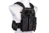 Kamizelka taktyczna typu Plate Carrier Wosport VE-75 MC Black