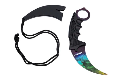 Karambit Trip skin, nieostry + pokrowiec