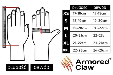 Rękawice taktyczne Armored Claw Accuracy - czarne
