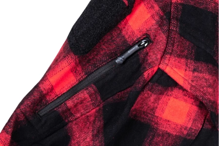 Koszula flanelowa Emerson Gear Blue Label Longicorn Czarno-czerwona