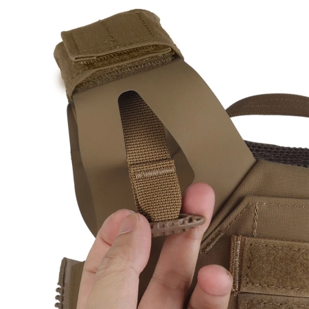 Kamizelka typu Plate Carrier Wosport VE-99 Coyote Brown