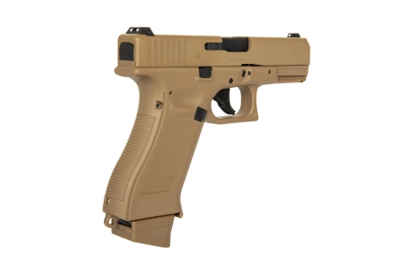 Replika pistoletu GBB Glock 19X CO2 - coyote