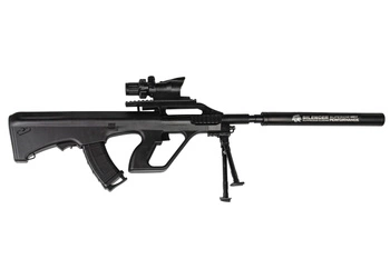 Replika sprężynowa karabinu AUG - czarny