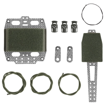 Pokrowiec na baterię NVG na hełm Wosport typu Bridge Lightweight Ranger Green