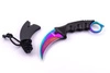 Nóż typu karambit Rainbow Fade