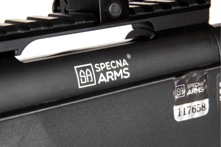 Replika karabinu wyborowego SA-S02 CORE™ High Velocity z lunetą i dwójnogiem - Czarna