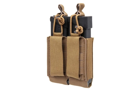 Podwójna ładownica Wosport DPMP Coyote Brown