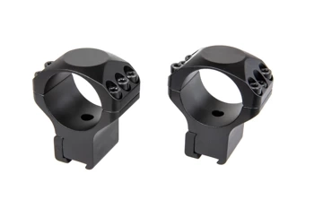 Zestaw pierścieni montażowych Vector Optics X-ACCU 1.25" 30mm Dovetail (11mm) Mid Profile