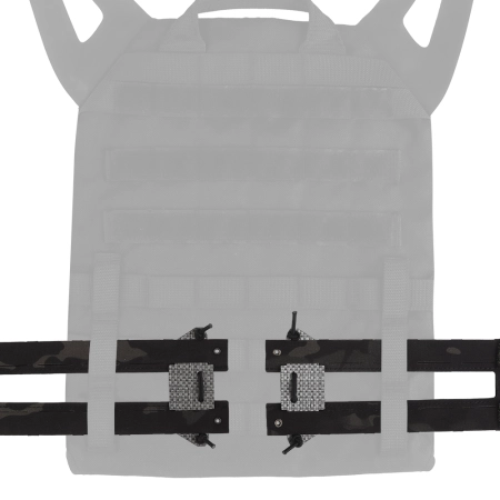 Uniwersalne Cummerbundy Wosport Lightweight Gridle QD MC Black