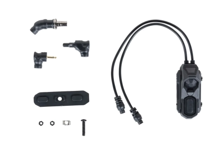 Podwójny włącznik żelowy Wosport FL-ACC-33 Czarny