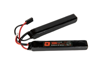 Akumulator LiPo 3000mah 7.4v 20c  - dwudzielny