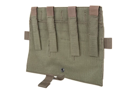 Panel Ładownica Ape Force Gear na 3 magazynki M4/M16 Flat Ranger Green