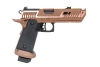 Pistolet ASG SRC Sahara Viper DUAL POWER z walizką transportową i magazynkiem green gas Flat Dark Earth