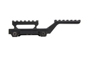 Średni montaż RIS Wosport pod kolimatory i urządzenia typu PEQ/NGAL Czarny