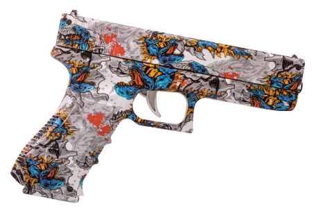 Pistolet sprężynowy na żelowe kulki G17 - dino