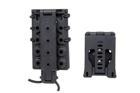 Kieszeń na stazę taktyczną Wosport Urban Assault Quick Pull Czarny