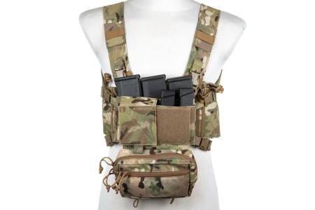 Kamizelka typu Chest Rig Pew Tactical MK4 CR01 MC