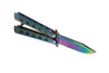 Nóż motylkowy Butterfly Rainbow Fade II