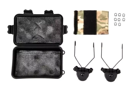 Adapter zestawu typu MSA na hełm - czarny