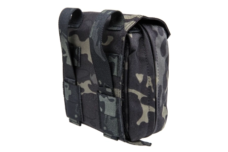 Apteczka zrywana z panelem Molle Wosport MC Black