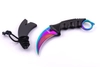 Nóż typu karambit Rainbow Fade