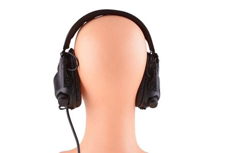 Aktywne ochronniki słuchu M32 - czarne