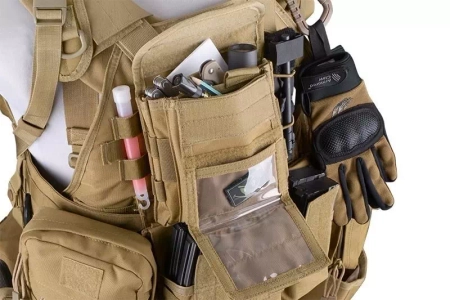 Panel administracyjny z mapnikiem - czarny