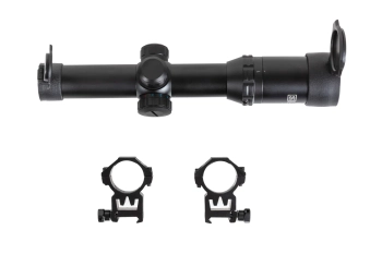 Luneta Specna Arms CORE™ Rifle Scope 1-4X24RG Czarna